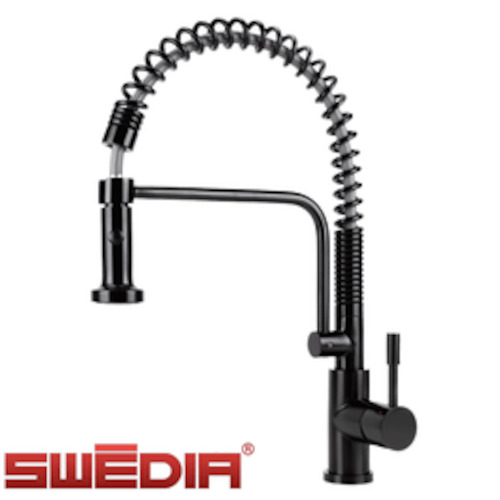 Signatur - Stainless Steel Kitchen Mixer Tap - Pull Out with Dual Flow - Brushed