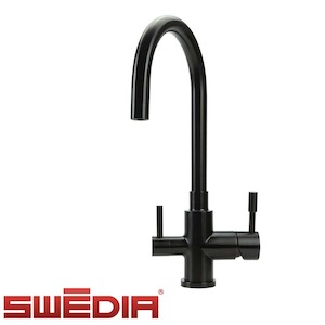 Otto - Stainless Steel Kitchen Mixer Tap - Black PVD