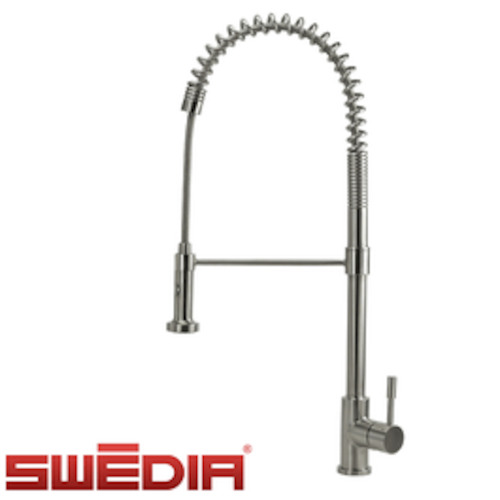 Prima - Stainless Steel Kitchen Mixer Tap - Brushed - Dual Flow renovatorstore.com.au