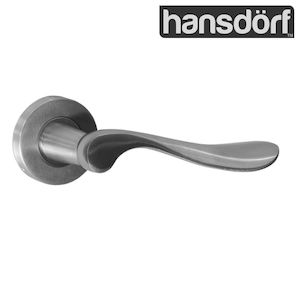 Royce Door Lever Handle Kit Solid Stainless Steel - RenovatorStore.co