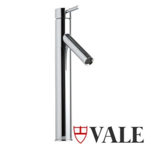 Molla Bathroom Single Lever Basin Mixer Tall Polished Chrome Finish