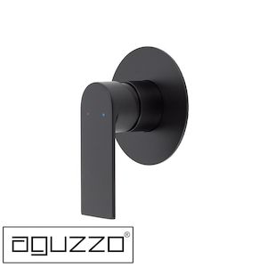 Prato Wall Mounted Bath & Shower Mixer Matte Black Modern Wall Shower & Bath Mixers