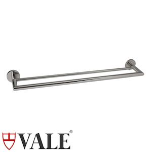 Symphony Stainless Steel Double Towel Rail Renovator