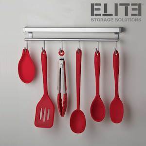 Kitchen Wall Storage Organiser Hooks - 400mm - RenovatorStore.co.nz