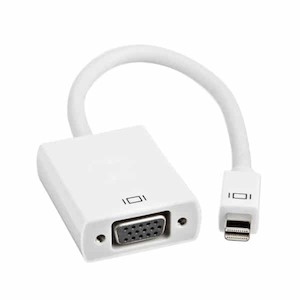 Mini DisplayPort to VGA Adaptor