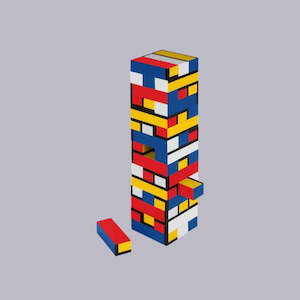 Fun: MoMA | De Stijl Tumbling Tower