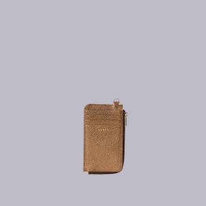 Saben | Winona Card Holder | Brushed Bronze