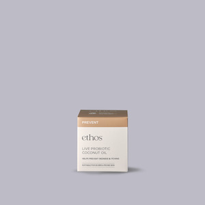 Ethos | Prevent | Live Probiotic Coconut Oil |50ml