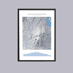 Hike Aotearoa | Poster | Tongariro Alpine Crossing