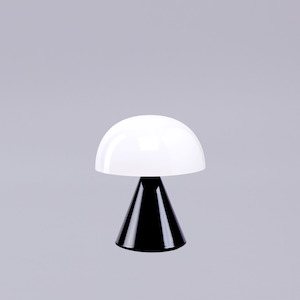 Lexon: Lexon | Mina LED Lamp | Glossy Black