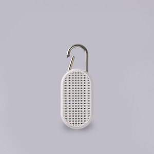 Lexon: Lexon | Mino T Bluetooth Speaker with Carabiner | Matte White