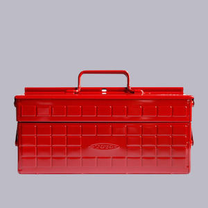 Toyo: Toyo | Toolbox | Steel Two Stage | 35cm | Red