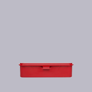 Toyo: Toyo | Toolbox | Stackable Steel Toolbox | 19cm | Red