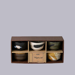 Naibu: Naibu | Brushstroke Bowls | Set of 5