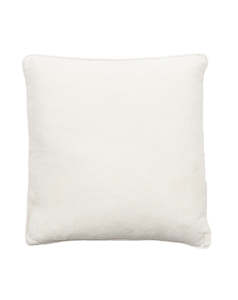 Lynette White Cushion 60x60