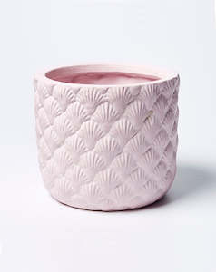 Furniture: Shell Planter - Desert Rose