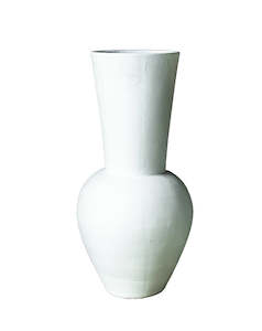 Aladdin Floor Vase - White