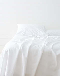 Eucalyptus Sheet Set White