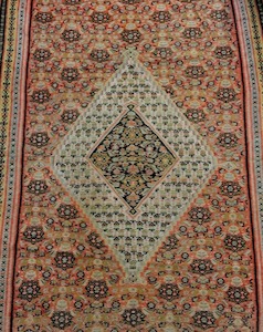 Antique Senneh Kilim 195x113cm