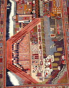 Afghan Balouch Rug 141x92cm