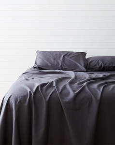 Eucalyptus Sheet Set Charcoal