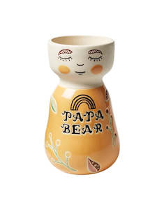 Papa Bear Vase