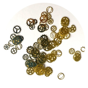 Golden Gears Glitter (Metal)