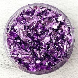 Purple Metallic Foil Flakes