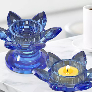 Lotus Flower Tealight Candle Holder