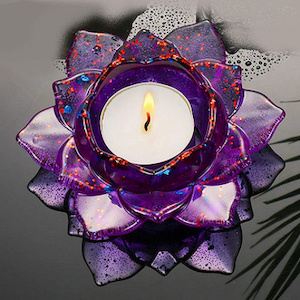 Lotus Tealight Candle Holder