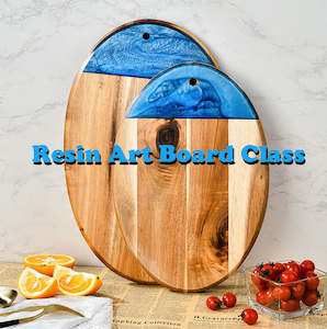 Resin Art Board- Workshop - 22th Nov 2024 (Friday)