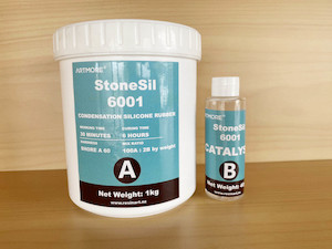 Liquid Silicone Rubber: StoneSil CONDENSATION SILICONE RUBBER High Compatibility with the Concrete Formulas