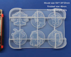 Zodiac / Horoscopes Silicone Mould - 01