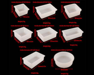 Cube Moulds: One set of Cube Resin Mould Cube Silicone Moulds Resin Casting Moulds for DIY Craft Making