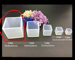 Square Resin Mould Cube Silicone Moulds Resin Casting Moulds for DIY Craft Making - 02