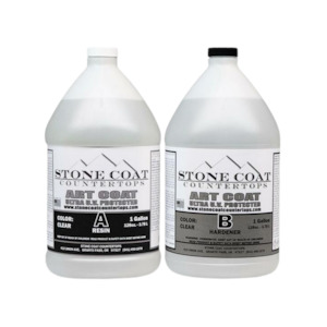 Stone Coat Countertops - Epoxy Resin for Art 1 : 1 by Volume - ULTRA UV PROTECTE…