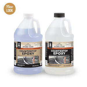 Stone Coat Countertops - Epoxy Resin Kit  1 : 1 by Volume - HEAT RESISTANT