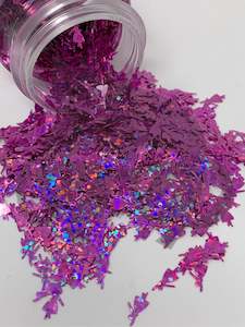 Holographic Shape Glitter 1 Oz: Prima Ballerina - Holographic Shape Glitter -  28.35g