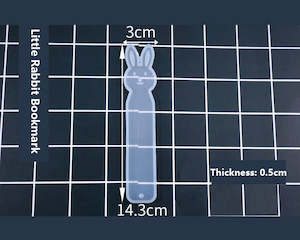 DIY Bookmark Resin Moulds Jewelry Making DIY Craft Tools - Little Rabbit