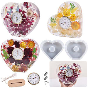 Clock Moulds: Heart Shape Clock Stand Moulds