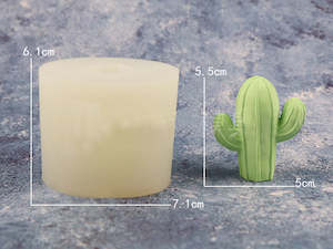 Cactus Moulds for NON-TOXIC COMPOSITE RESIN Jesmonite, Aqua Resin, Bramblier and Cement