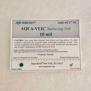 Aqua-Veil™  10 mil (5 yd) Surfacing Veil