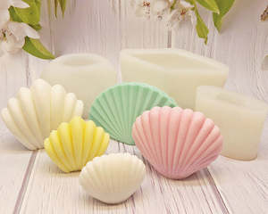 Candle Moulds: Epoxy Resin Candle Moulds - Pearl Shell