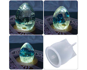 Led Light Moulds: LED Resin Mould Resin Artist Home Decoration LED Night Light Mould