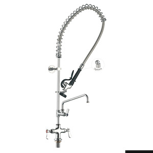 Sunmixer Pre Rinse Unit with Add-on faucet and 305mm Swing Nozzle T98001-2