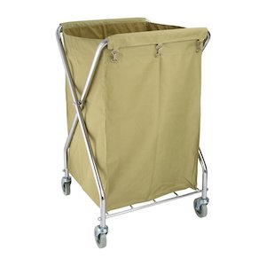 Professional equipment wholesaling: Jantex Servo-X Linen Trolley 220Ltr