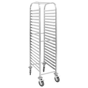 Professional equipment wholesaling: Vogue Gastronorm Racking Trolley 20 Level