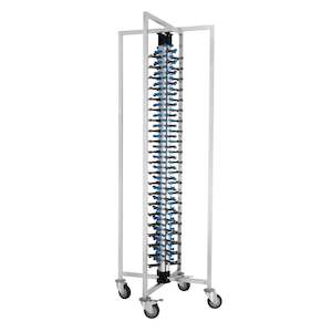 Professional equipment wholesaling: Vogue Mobile Plate Rack 84 Plates