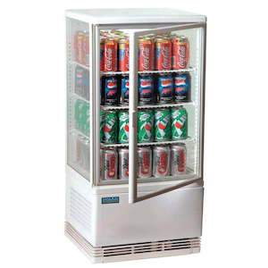 Professional equipment wholesaling: Polar C-Series Energy Efficient Display Fridge White 68Ltr