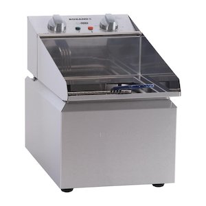 Professional equipment wholesaling: Roband Frypod FR18 Single Pan 8Ltr Tank to process 10kg Chips/Hour